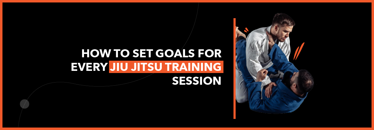 Two people practice Jiu Jitsu Training Session